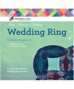 Judy Niemeyer Wedding Ring Patchwork Template