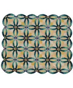 Grandma's Wedding Ring Quilt Pattern by Judy Niemeyer