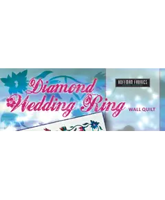 Diamond Wedding Ring Wall Quilt Pattern by Judy Niemeyer
