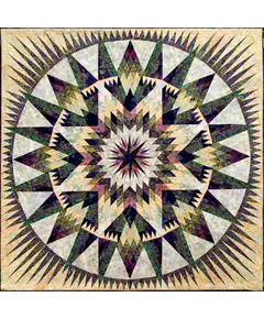 Amazon Star Pattern by Judy Niemeyer - Image of Quilt