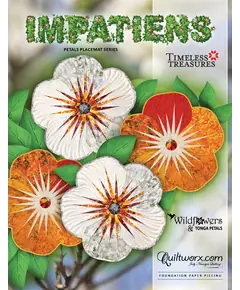 Impatiens Placemat Extra Foundation Papers Judy Niemeyer