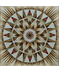 Amazon Star Pattern by Judy Niemeyer - Image of Quilt