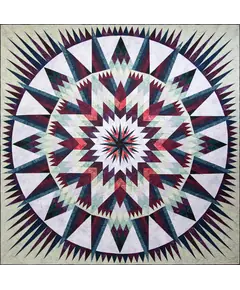 Amazon Star Pattern by Judy Niemeyer - Image of Quilt