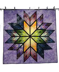 Prismatic Star Quilt Pattern by Judy Niemeyer