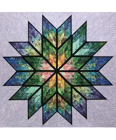 Prismatic Star Quilt Pattern by Judy Niemeyer