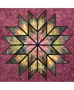 Prismatic Star Quilt Pattern by Judy Niemeyer