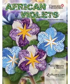 African Violets Pattern Judy Niemeyer