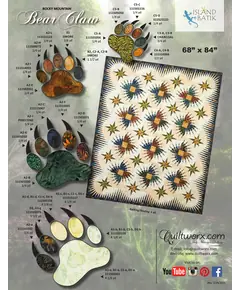 Rocky Mountain Bear Claw Quilt by Judy Niemeyer