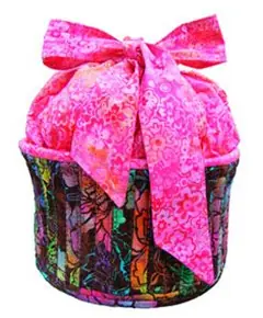 Cupcake Basket by Aunties Two Patterns ~ Jelly Roll Friendly