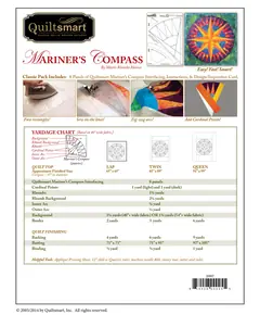 Mariner's Compass Classic Pack - by Quiltsmart