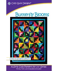 Butterfly Blooms Pattern by Cozy Quilt Designs