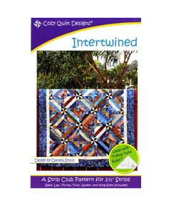 Intertwined Pattern by Cozy Quilt Designs - See Video