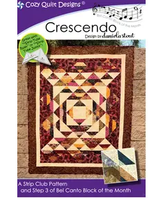 Finishing Pattern (Bel Canto Block 7) by Cozy Quilt Designs