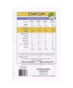 Chain Link Pattern by Cozy Quilt Designs - See Video