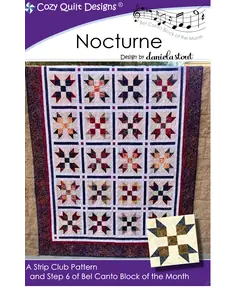 Nocturne Pattern (Bel Canto Block 6) by Cozy Quilt Designs