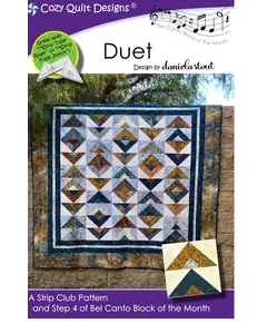 Crescendo Pattern (Bel Canto Block 3) by Cozy Quilt Designs