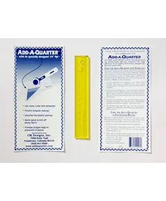 Add A Quarter Ruler 6"