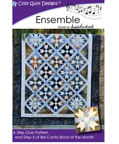 Finishing Pattern (Bel Canto Block 7) by Cozy Quilt Designs