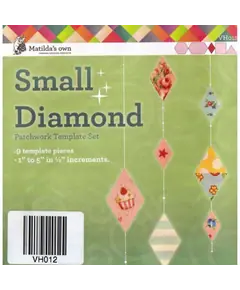 Diamond Set Small Patchwork Template Set Matilda's Own