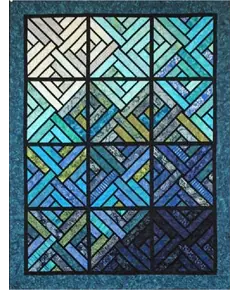 Fractured Paint Box Quilt Pattern by Judy Niemeyer