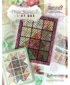 Fractured Paint Box Quilt Pattern by Judy Niemeyer