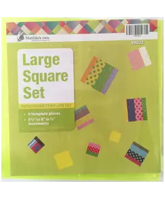 Square Set Large Patchwork Templates Matilda's Own