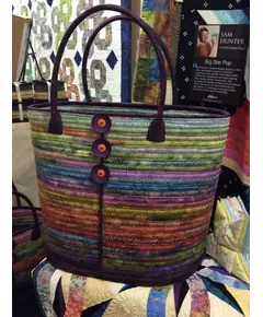 Camden bags by Aunties Two Patterns ~ Jelly Roll Friendly
