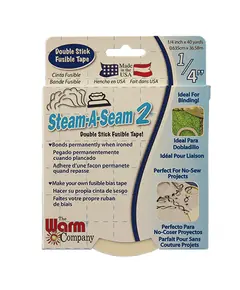 Steam A Seam 2 Double Stick 1/4 inch tape x 40 Yards