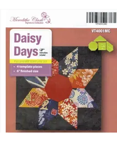 Daisy Days Patchwork Template - Meredithe Clarke Signature Collection