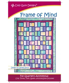 Frame of Mind Pattern by Cozy Quilt Designs