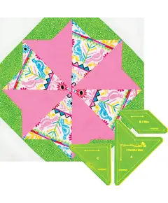 Cheddar Stars Patchwork Template Meredithe Clark Signature Collection