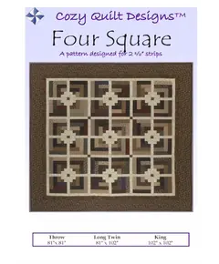 Four Square Pattern by Cozy Quilt Designs