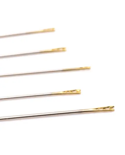 Clover Gold Eye Quilting Needles Size 12