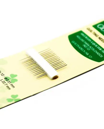 Clover Gold Eye Quilting Needles Size 12