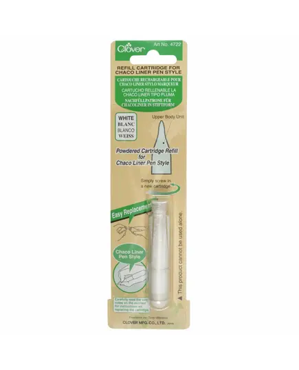 Chaco Liner Pen WHITE REFILL ONLY by Clover SEE VIDEO