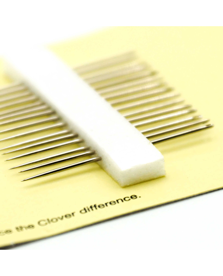 Clover Gold Eye Quilting Needles Size 10