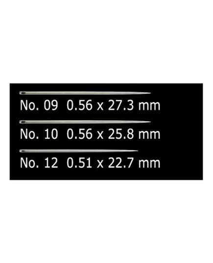 Clover Gold Eye Quilting Needles Size 10