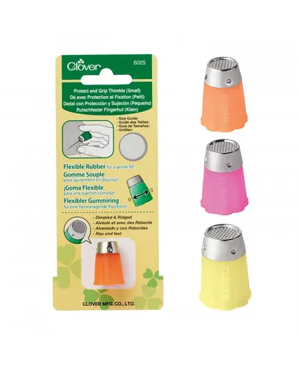 Protect and Grip Thimbles assorted sizes by Clover