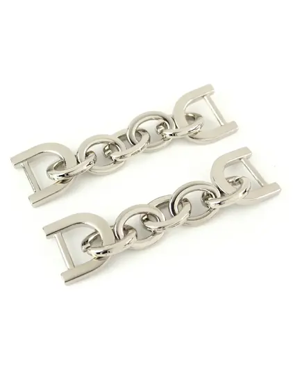 Chain Strap Connectors 1/2 Inch 12mm Nickel x 2 by Sallie Tomato
