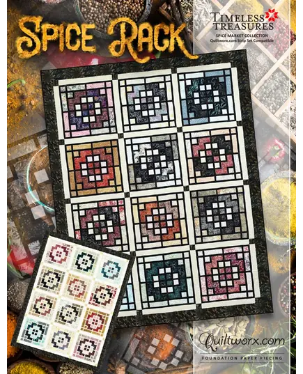 Spice Rack Quilt Pattern by Judy Niemeyer