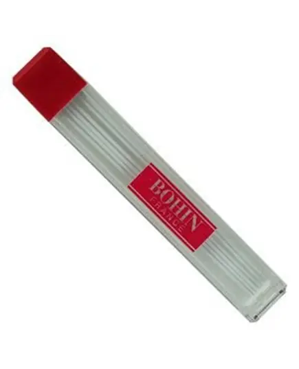 Bohin Extra Fine 0.9mm Mechanical Chalk Pencil White REFILLS