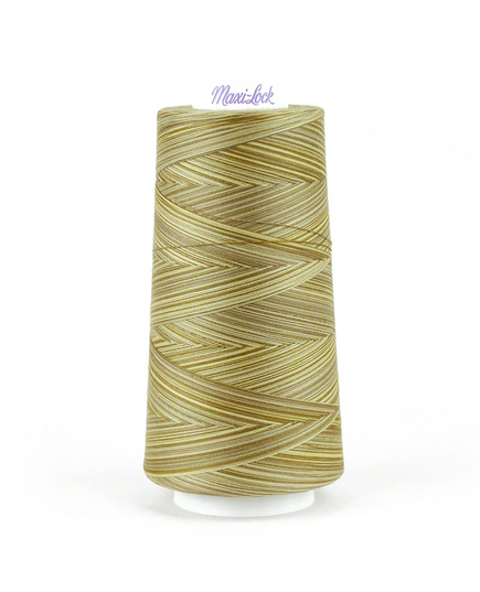 Butter Toffee Swirls Maxi-lock 3000yd Polyester Serger Overlocker Thread