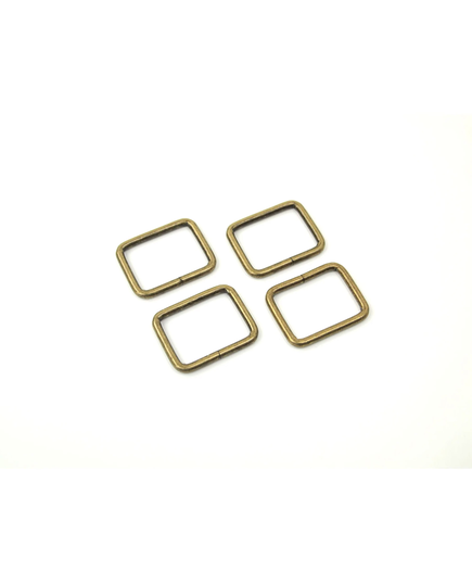 Rectangle Rings Antique 1 Inch (25mm) x 4 by Sallie Tomato