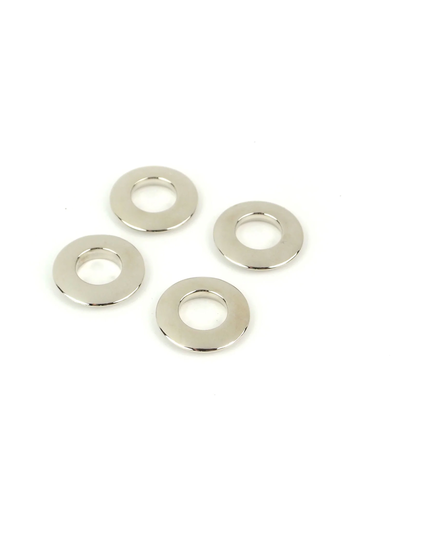 Snap Grommets Nickel 1/2 Inch (12mm) set of 4 by Sallie Tomato