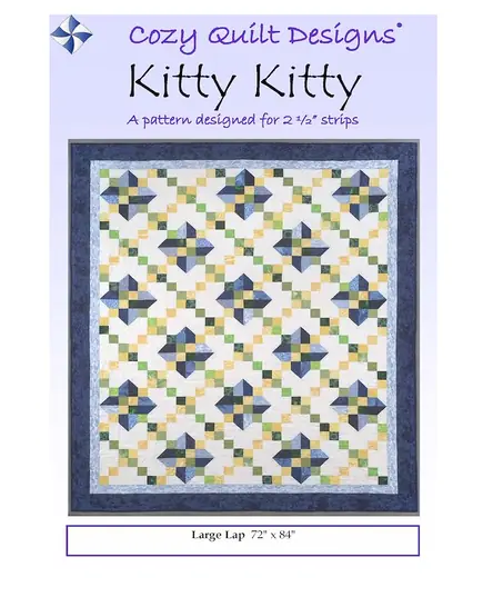 Kitty Kitty Quilt Pattern by Cozy Quilt Designs