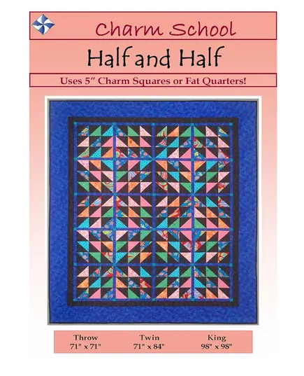 Half and Half Pattern by Cozy Quilt Designs