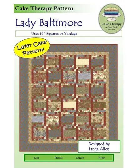 Lady Baltimore Pattern by Cozy Quilt Designs