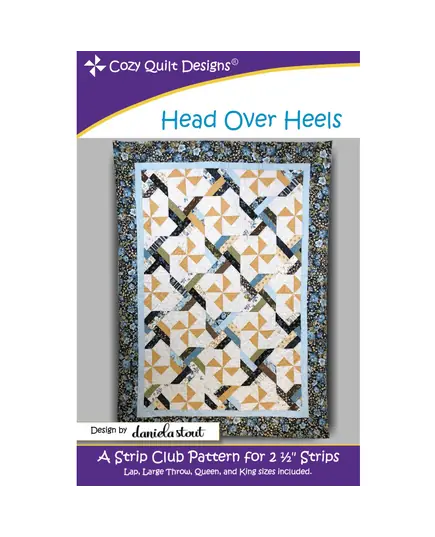 Head Over Heels Pattern by Cozy Quilt Designs