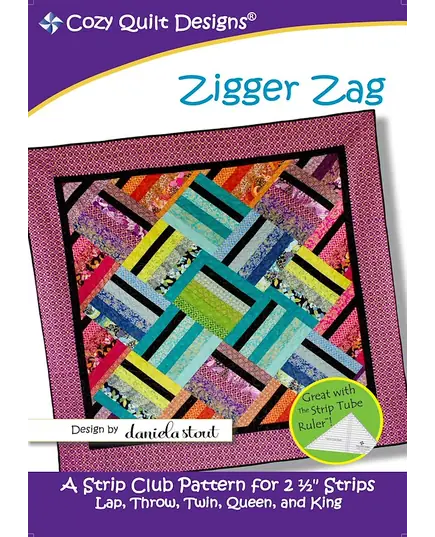 Zigger Zag Pattern by Cozy Quilt Designs