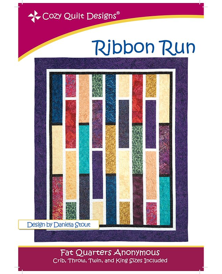 Ribbon Run Pattern by Cozy Quilt Designs